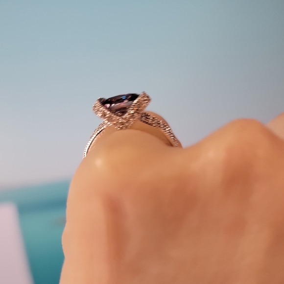 Mystic & White Topaz Ring - Picture 4 of 7